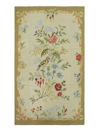Two Matching Needlepoint Rugs