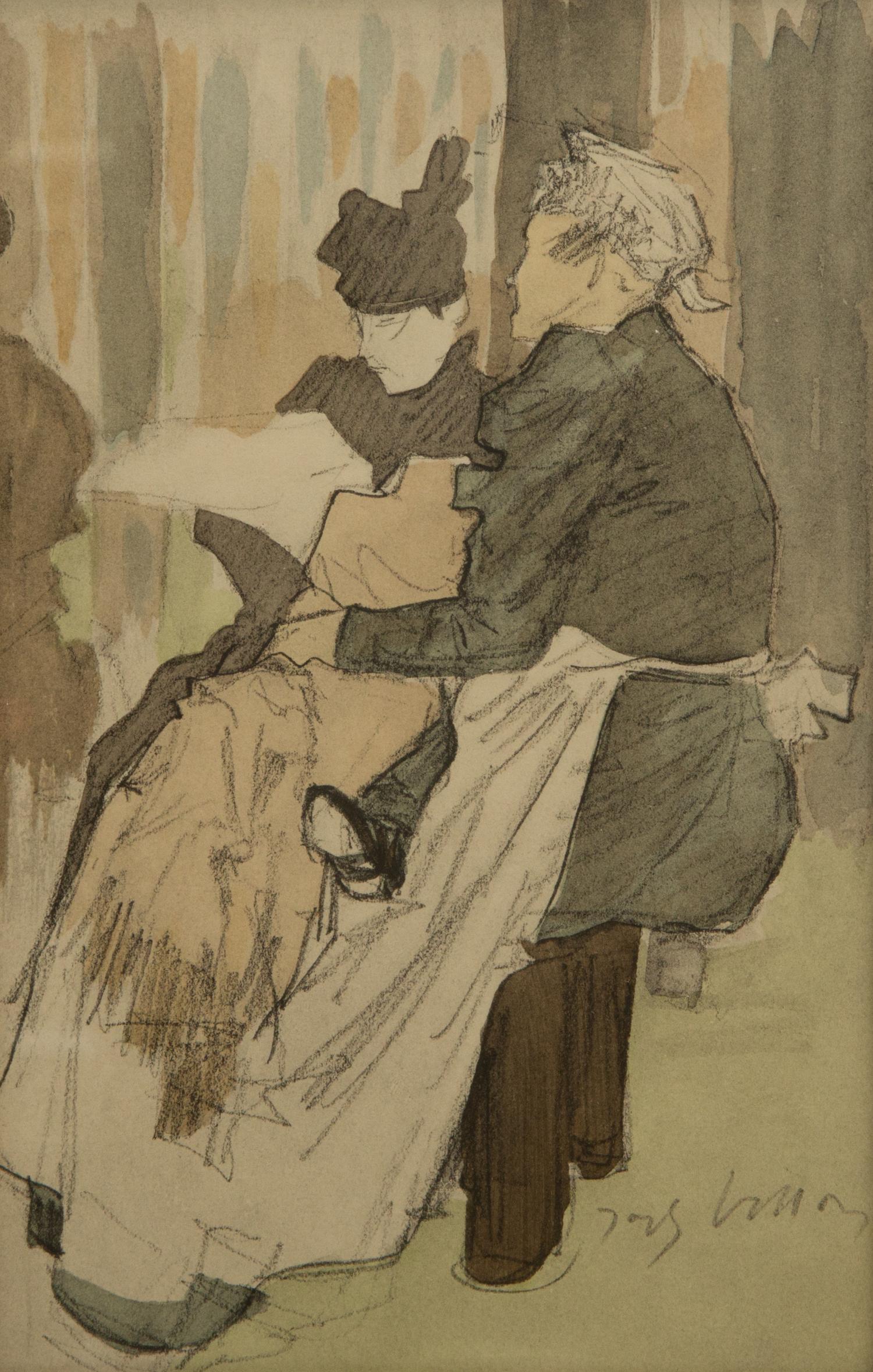 A Portfolio of Prints after Jacques Villon Framed size 18 x 18 inches.