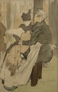 A Portfolio of Prints after Jacques Villon Framed size 18 x 18 inches.
