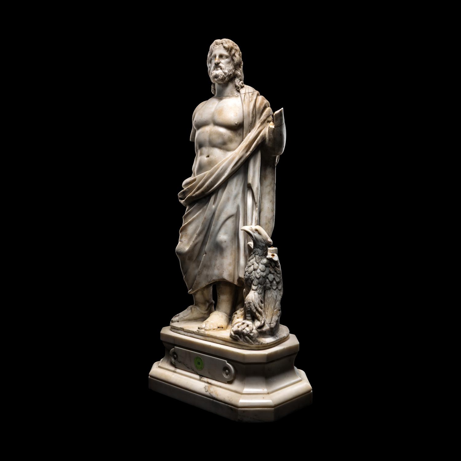 A Roman Marble Figure of Jupiter