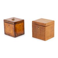 Two English Tea Caddies