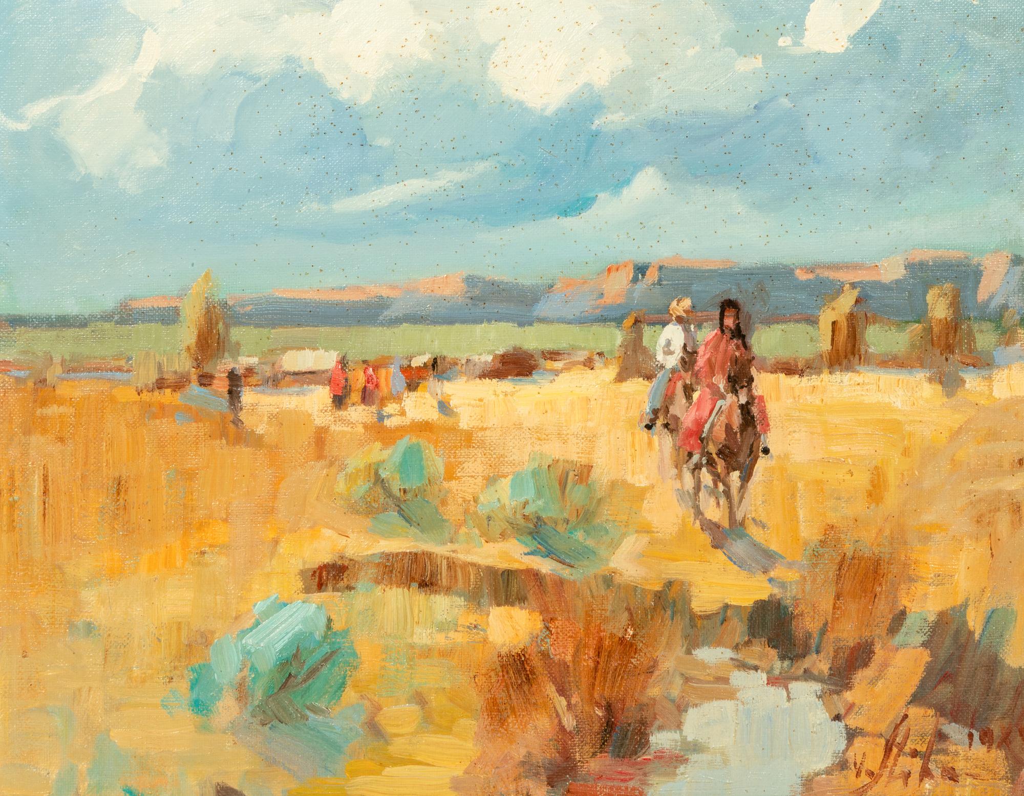 Riders in the Field