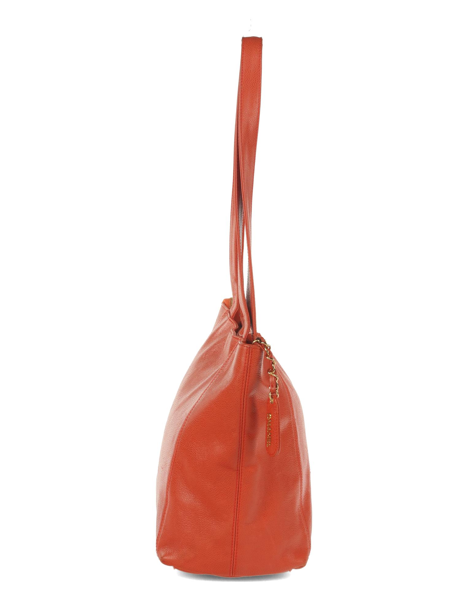 Chanel Orange Tote