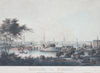 A Handcolored Engraving by Wilhelm Heuer 18 1/2 x 25 inches. — AFTER CHARLES FUCHS (GERMAN, 1836-1886)