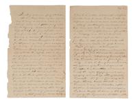 [CIVIL WAR]. "The Vision of Emet Logan The Negro Prophet of the Arkansas." 1864.