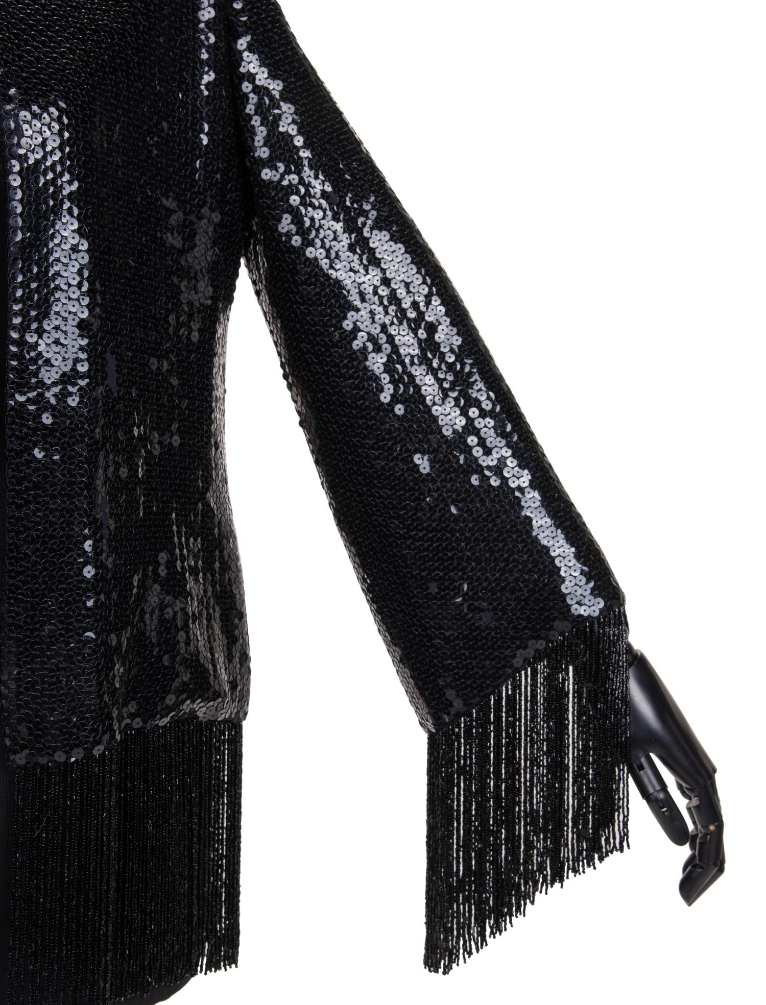 Bill Blass Sequined Skirt Ensemble, 1980s