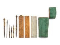 An English Shagreen Cased Drawing Instrument Set