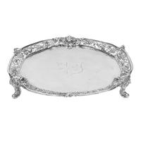 A George II Silver Wine Waiter