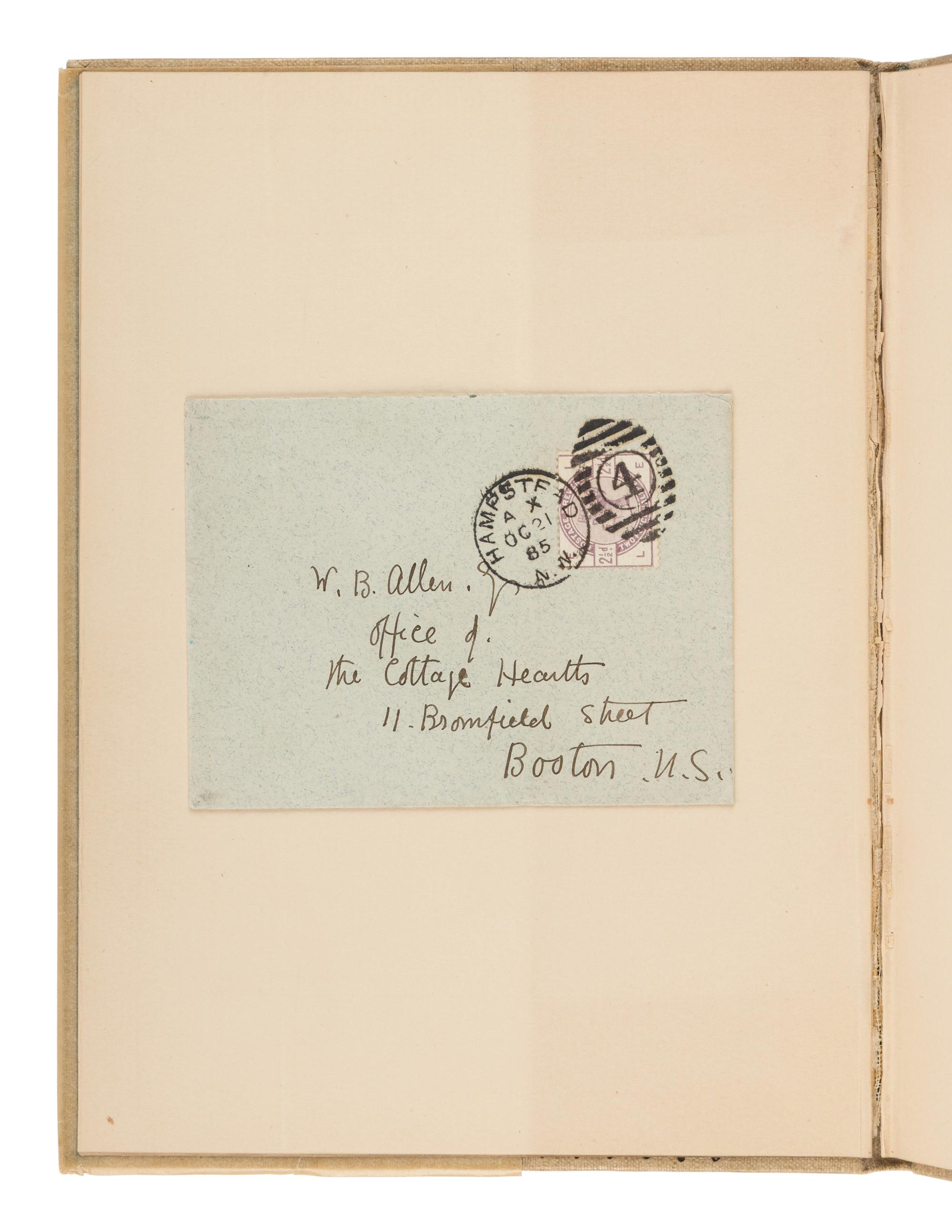 [CHILDREN'S BOOK]. [GREENAWAY, Kate (1846-1901), illustrator.] HARTE, Bret (1836-1902). The Queen of the Pirate Isle . Boston and New York: Houghton Mifflin Company, 1887.