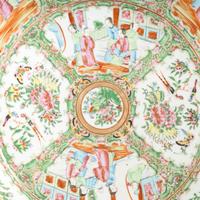 Three Chinese Export Porcelain Punch Bowls