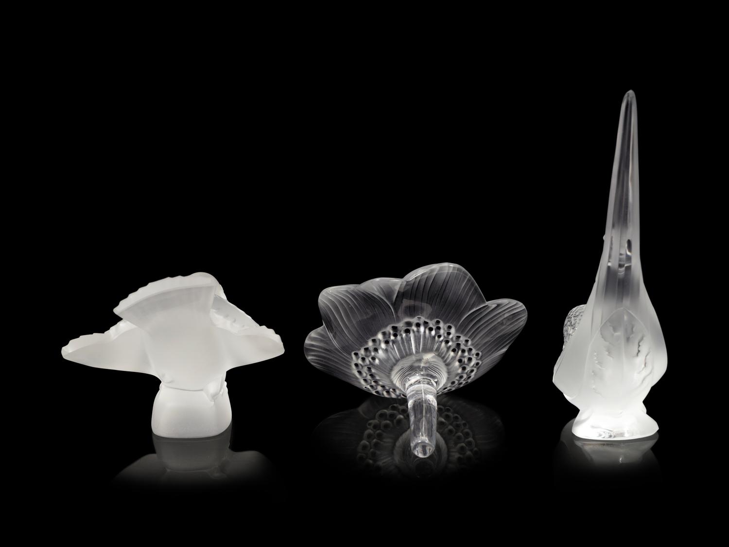 Three Lalique Articles