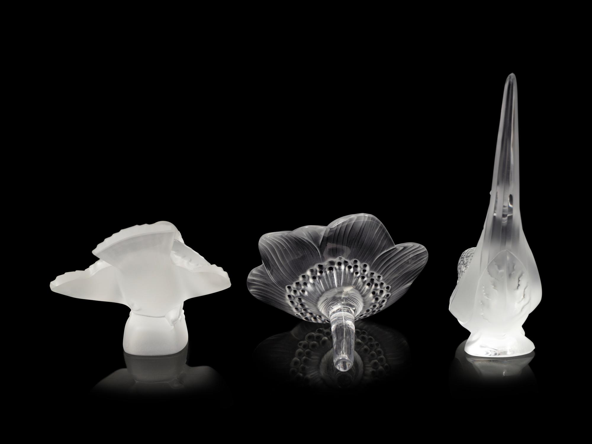 Three Lalique Articles