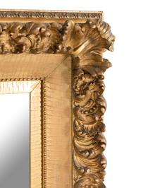A Continental Giltwood Mirror