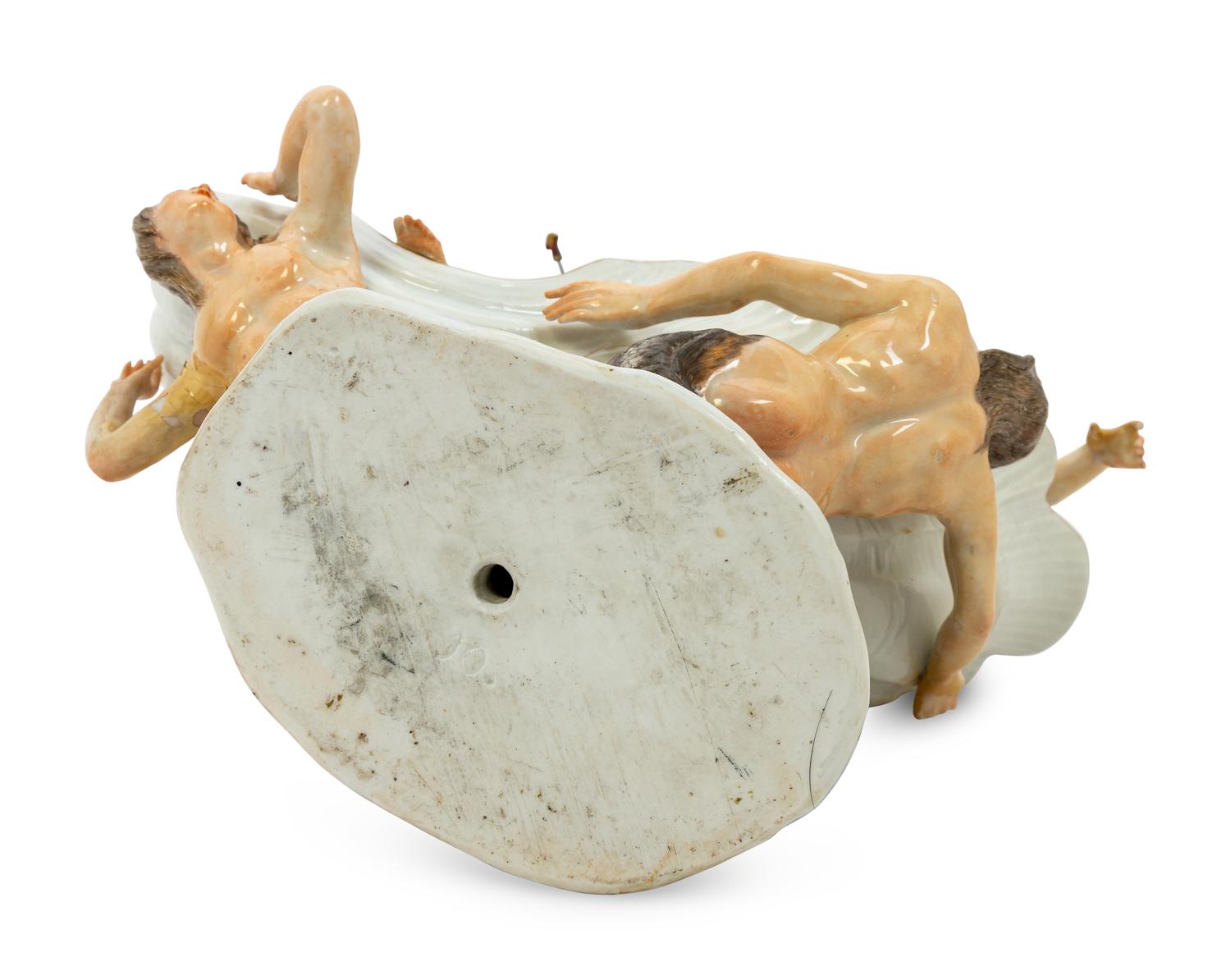 A Meissen Porcelain Figural Group, The Triumph of Venus