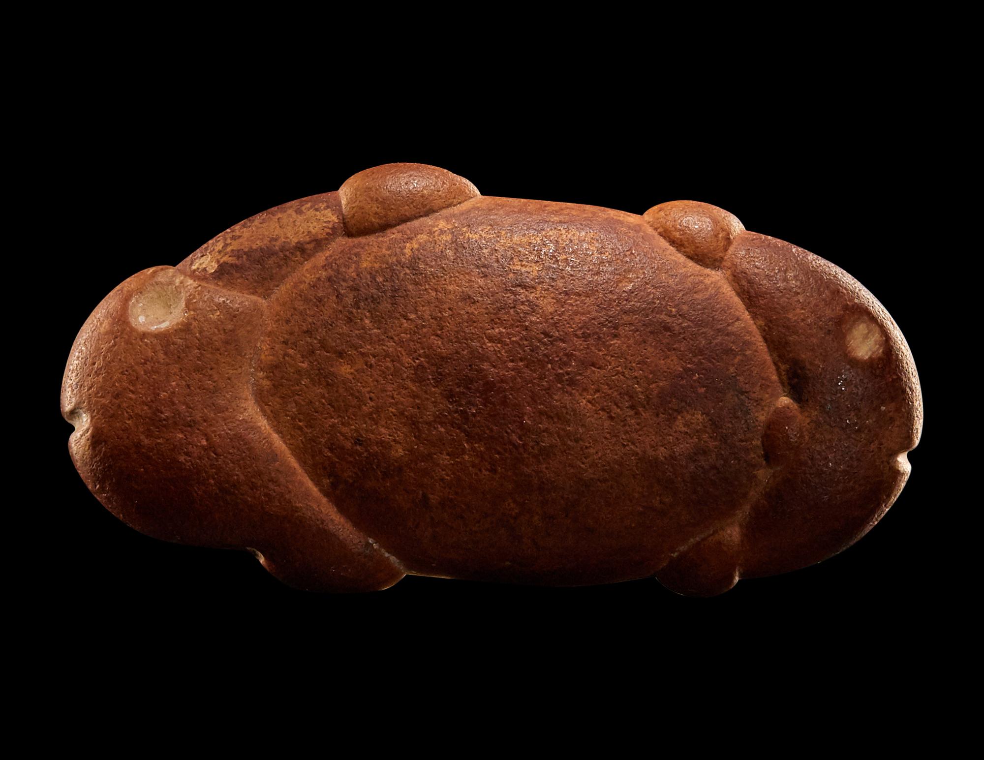 A Near Eastern Marble Double Fish Amulet