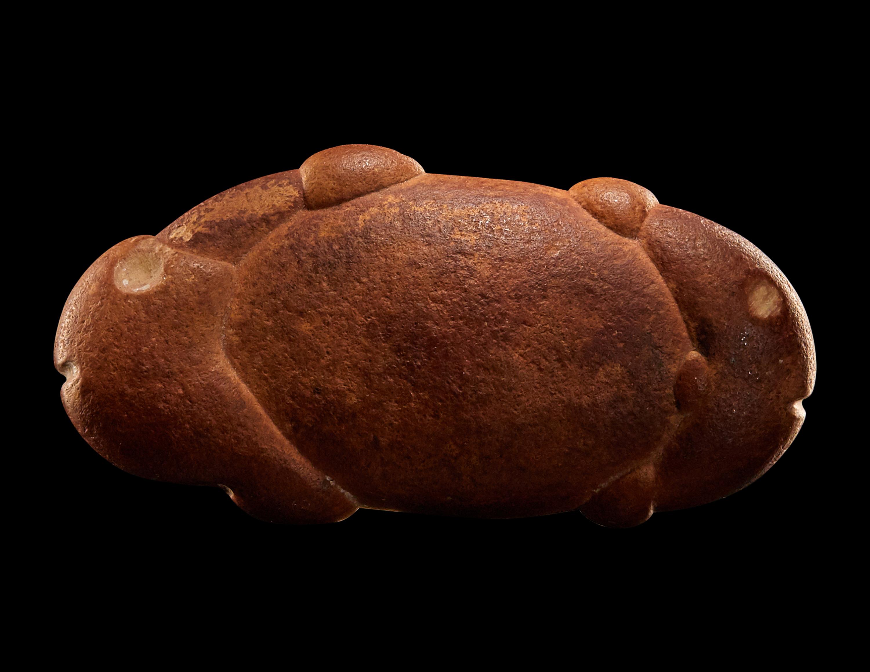 A Near Eastern Marble Double Fish Amulet