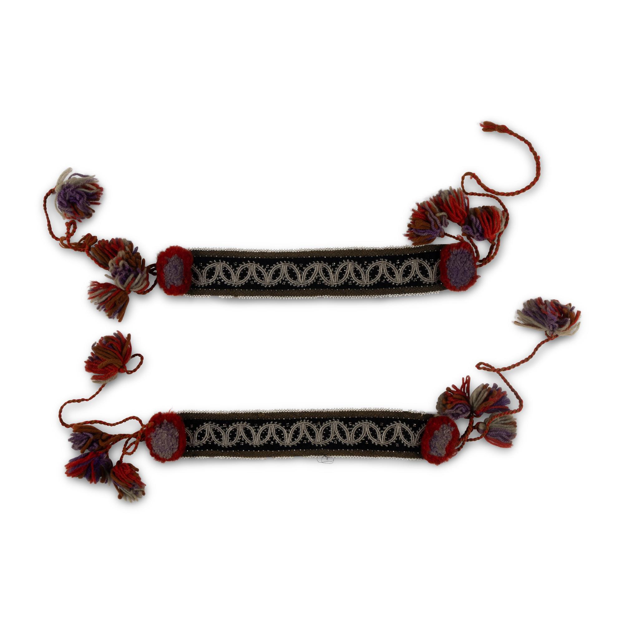 Northeastern Beaded Garters