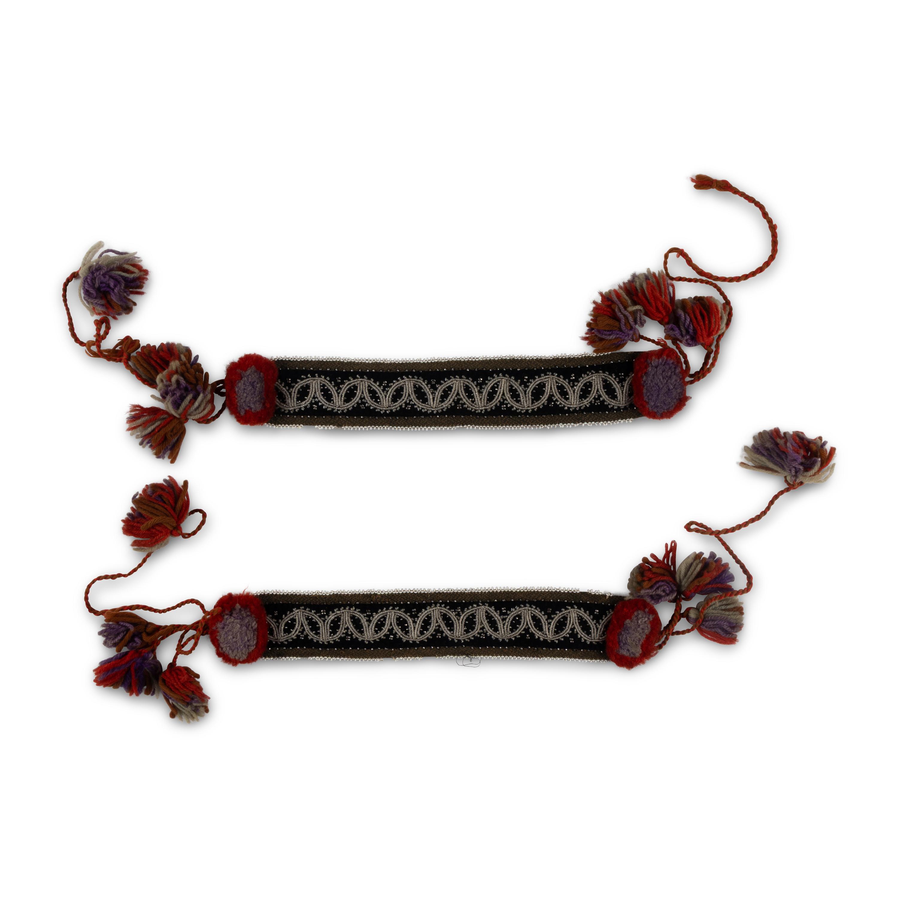 Northeastern Beaded Garters