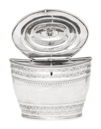 A George III Silver Tea Caddy