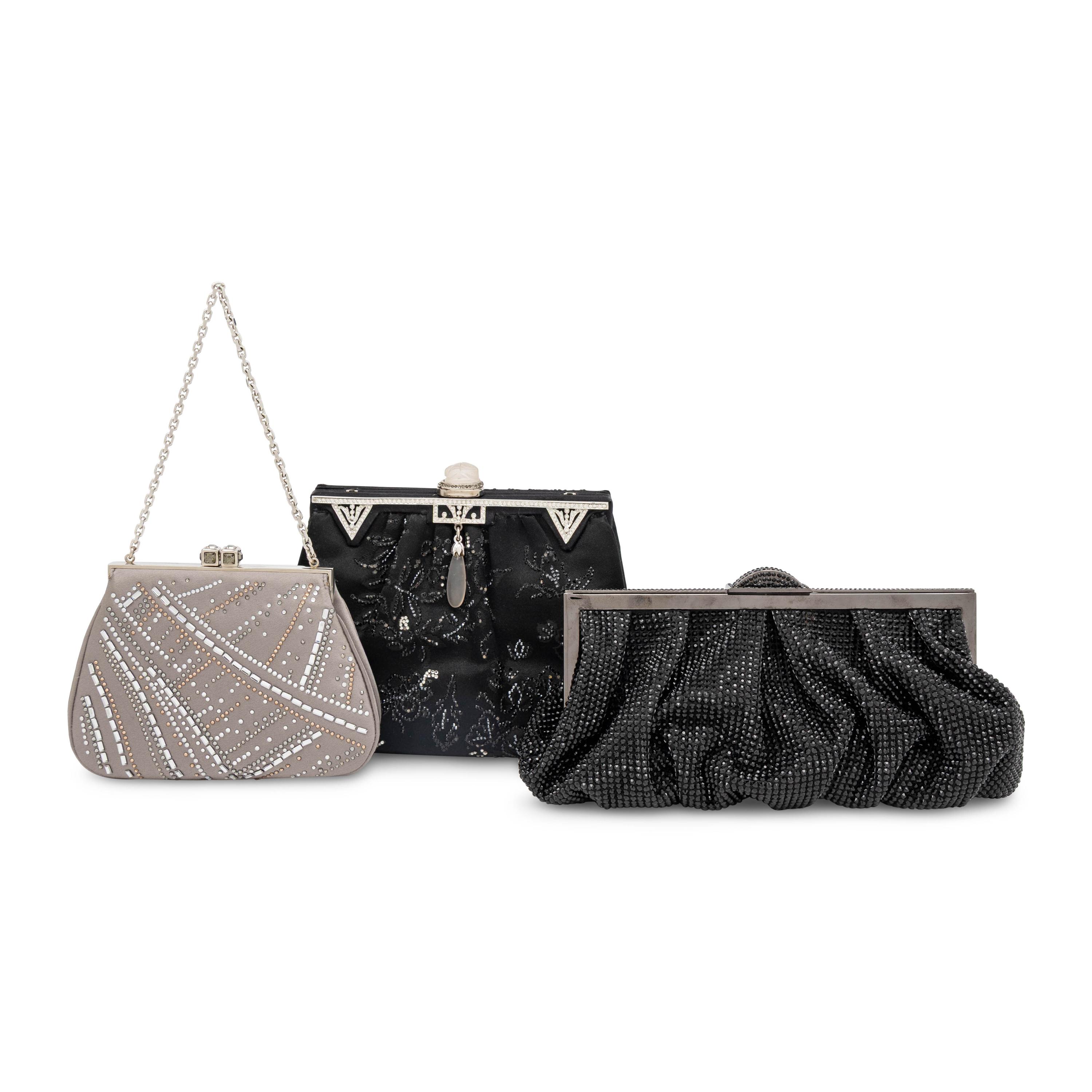 Judith Leiber, Three Embellished Evening Bags