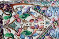 A Russian Shaded Enamel Silver Cigarette Case