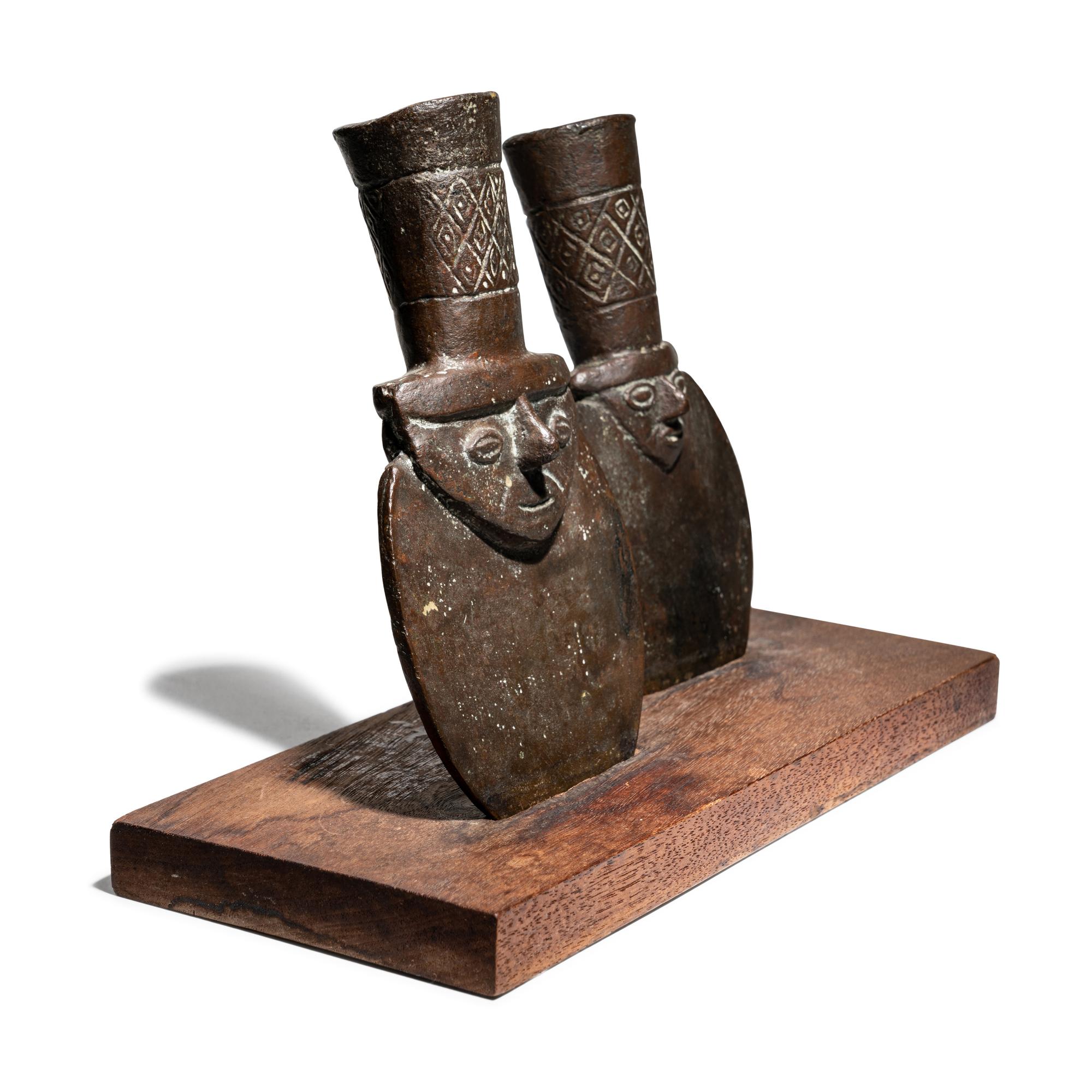 Two Chimu Copper Vessels