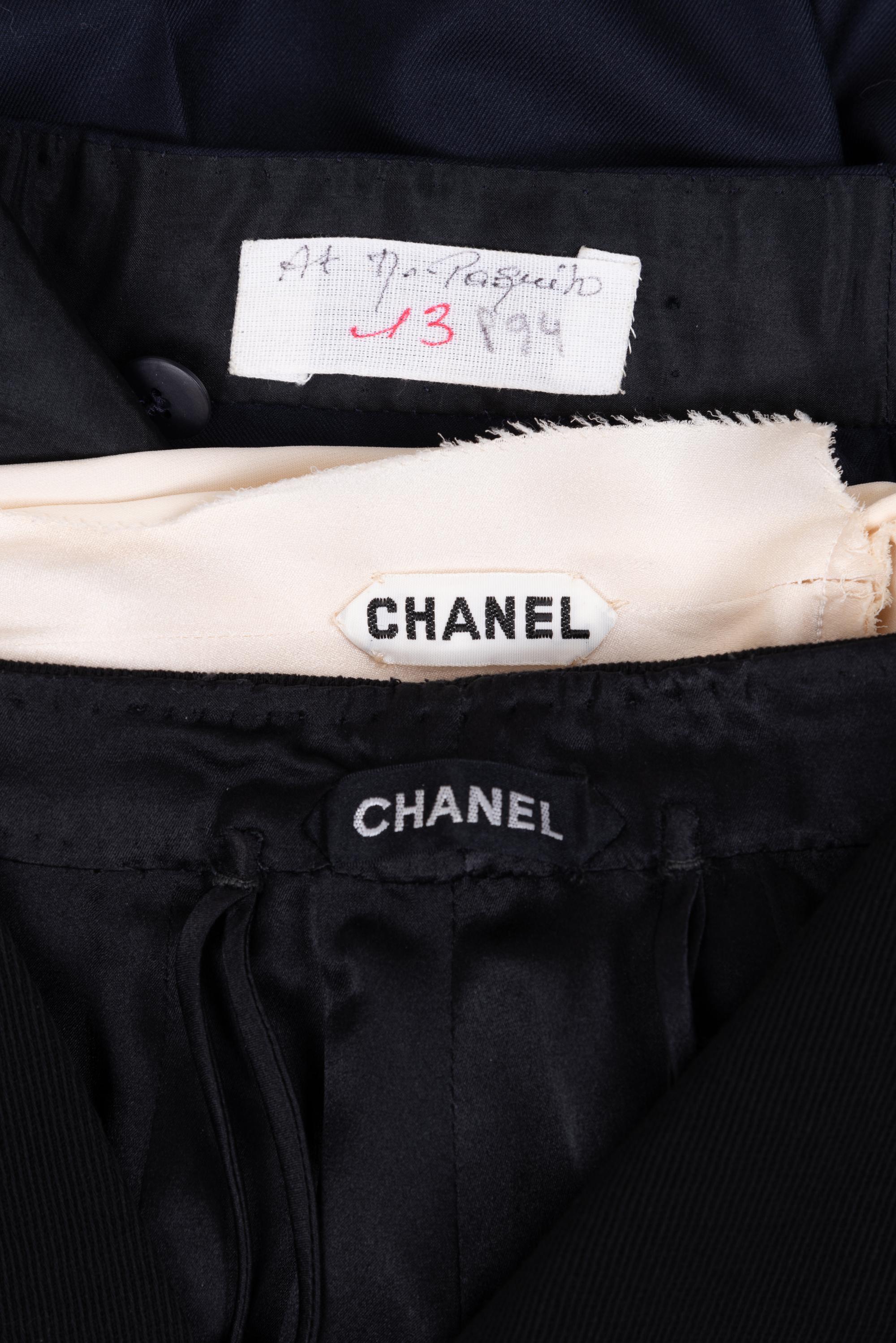 Three Chanel Haute Couture Separates, 1990s