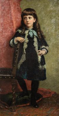 Portrait of a young child , 1882
