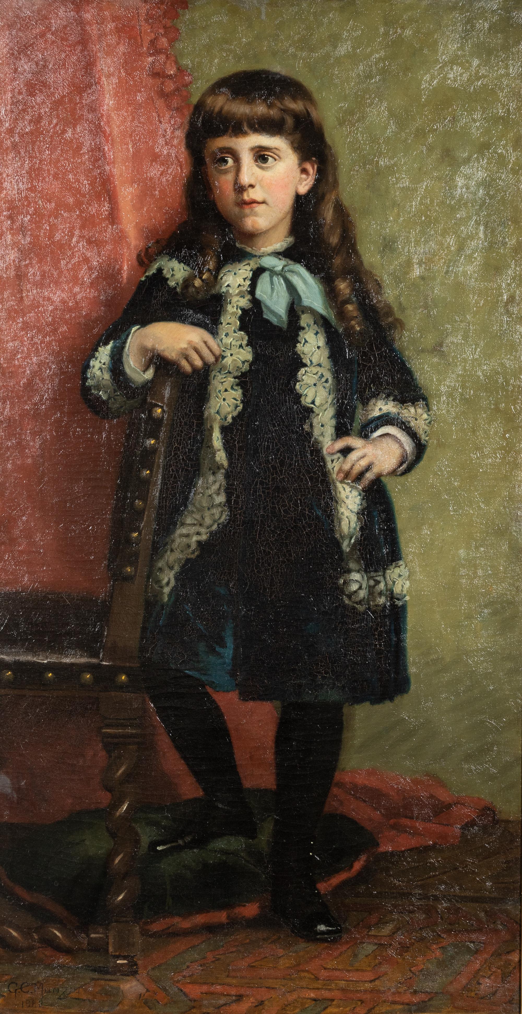 Portrait of a young child , 1882
