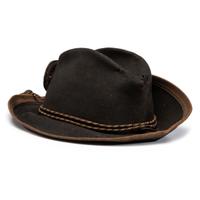 Two Army slouch hats identified to Captain Charles E. Nash, Company F, 19th Maine Infantry.