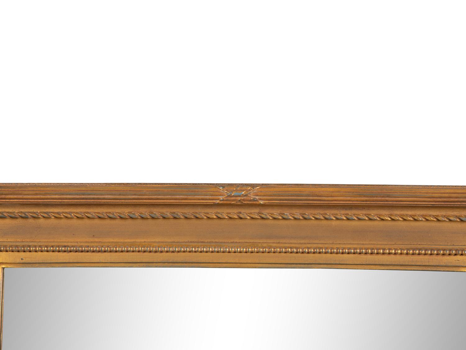 A Giltwood Framed Mirror — 20th Century