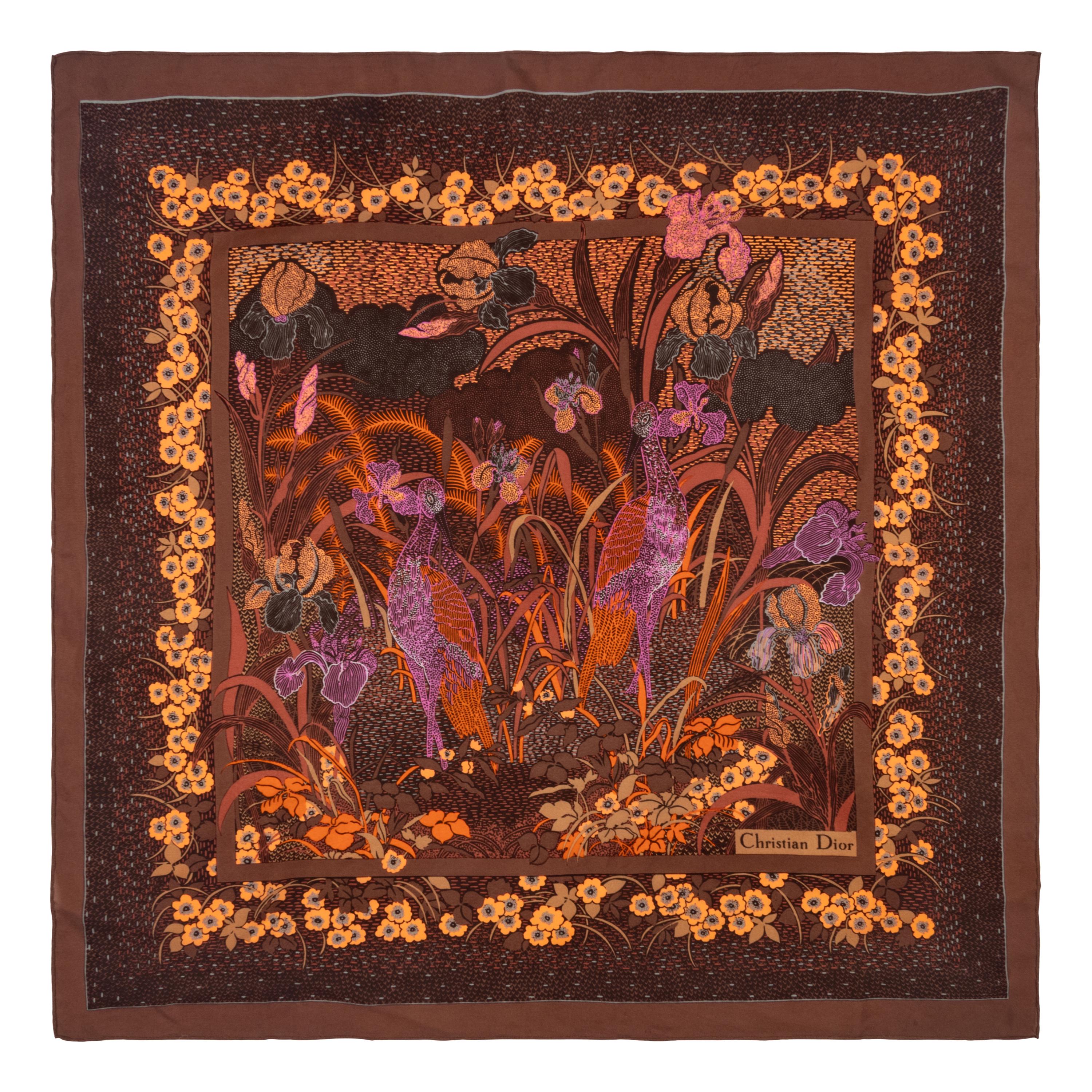 Group of Eight Designer Scarves