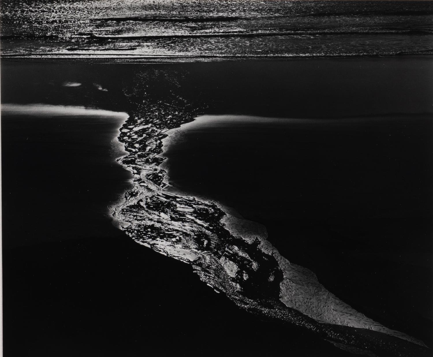 Brett Weston (1911-1993) Untitled Abstraction, 1981