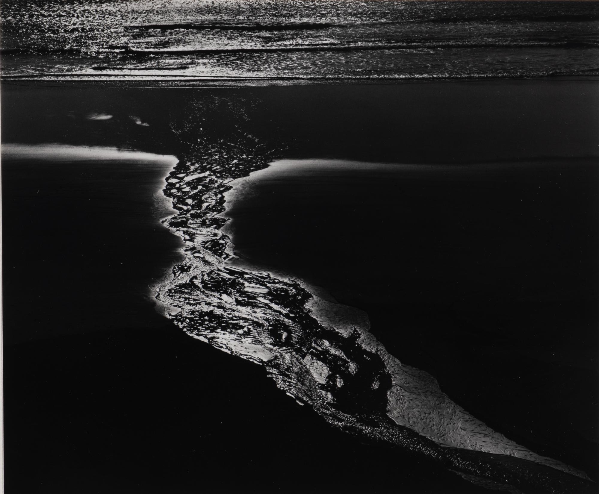 Brett Weston (1911-1993) Untitled Abstraction, 1981