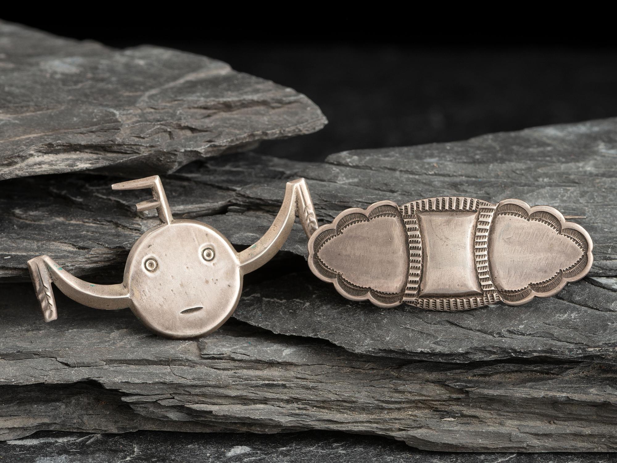 Navajo Silver Pin, PLUS