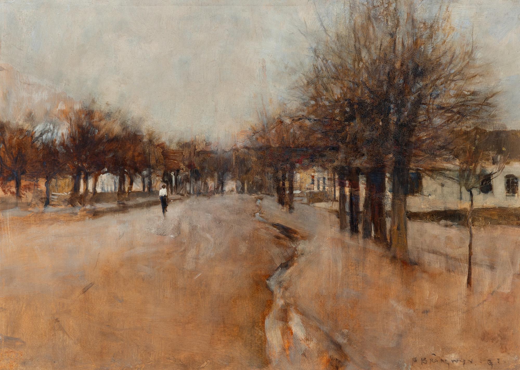 A South African Street Scene , 1891