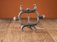 Navajo Sandcast Ingot Belt Buckle
