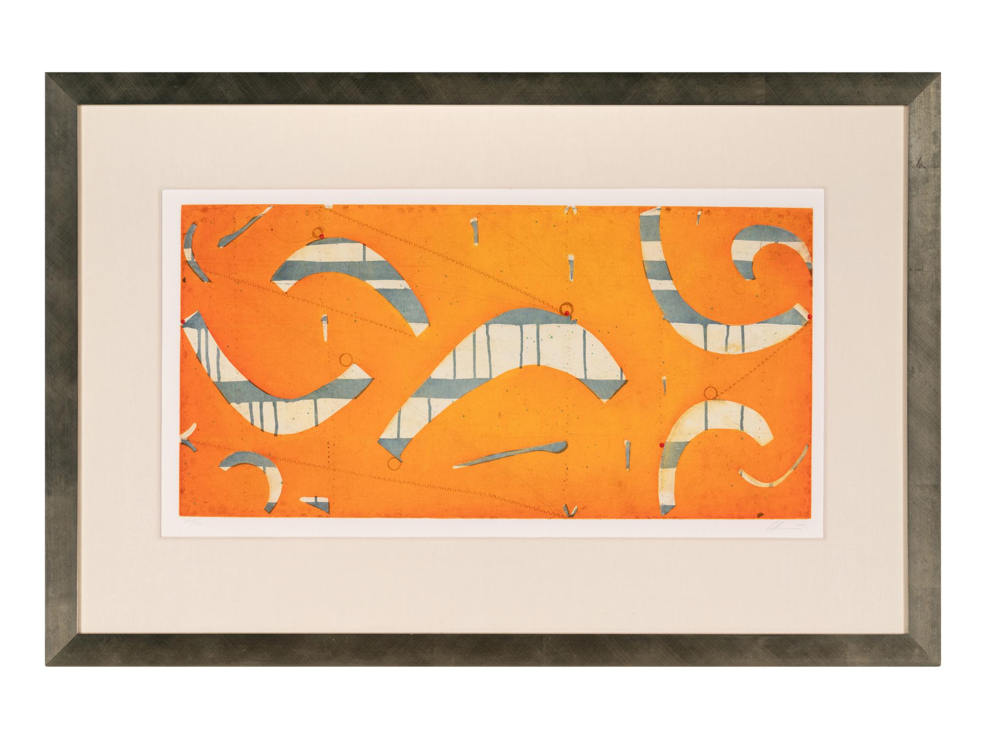 Seven String Etching No. 3, 2001