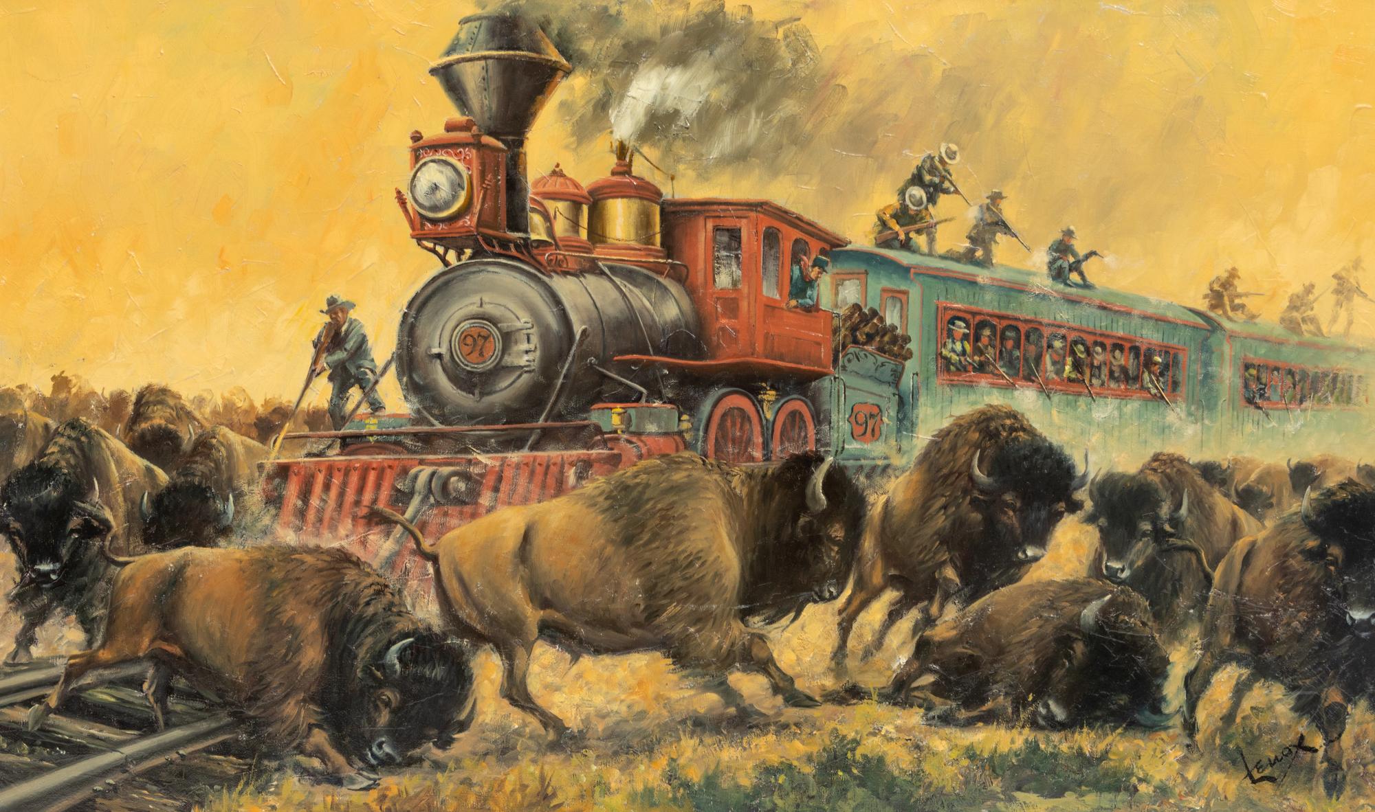 Railroad Targets Shoots On The Buffalo Plains