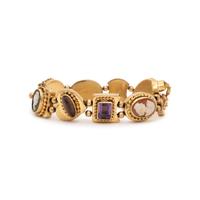VINTAGE YELLOW GOLD SLIDE BRACELET