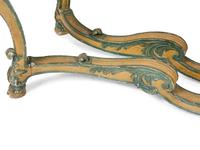 A Régence Style Polychrome Painted Console Table