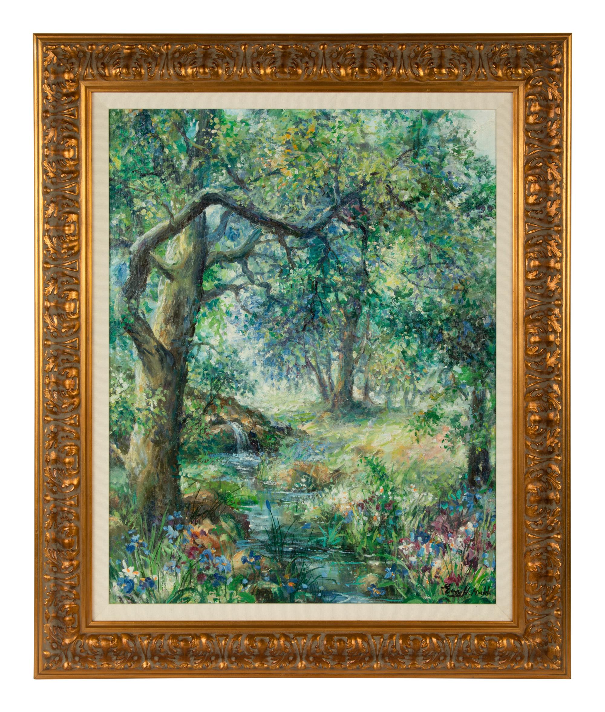 Impressionist Forest View