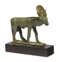 An Egyptian Bronze Apis Bull