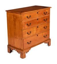 A Chippendale Style Maple Chest of Drawers