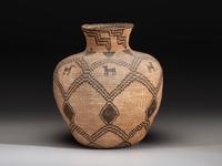 Apache Figural Basketry Olla