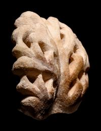 An Early Christian or Byzantine Marble Leaf from a Capital