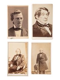[CIVIL WAR]. 20 CDVs featuring antebellum & war-era politicians and statesmen, including: