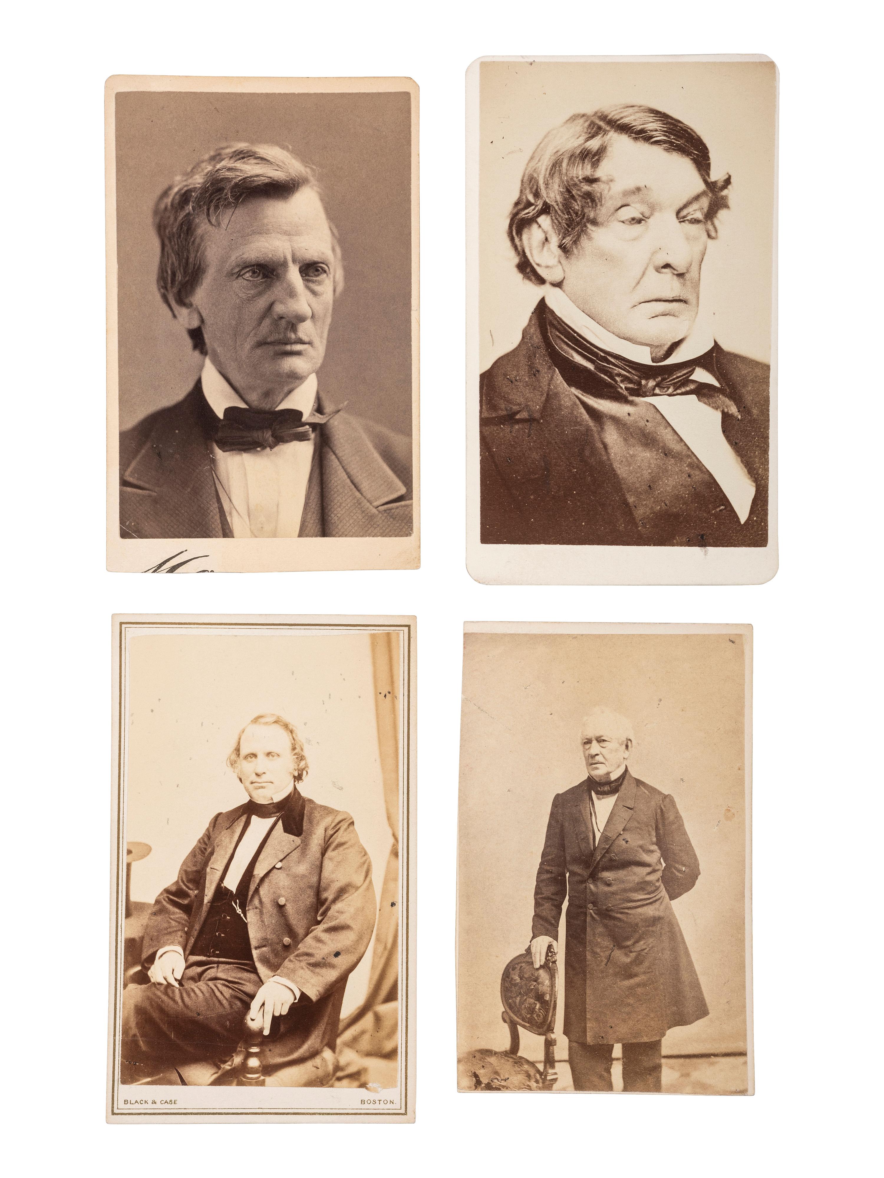 [CIVIL WAR]. 20 CDVs featuring antebellum & war-era politicians and statesmen, including:
