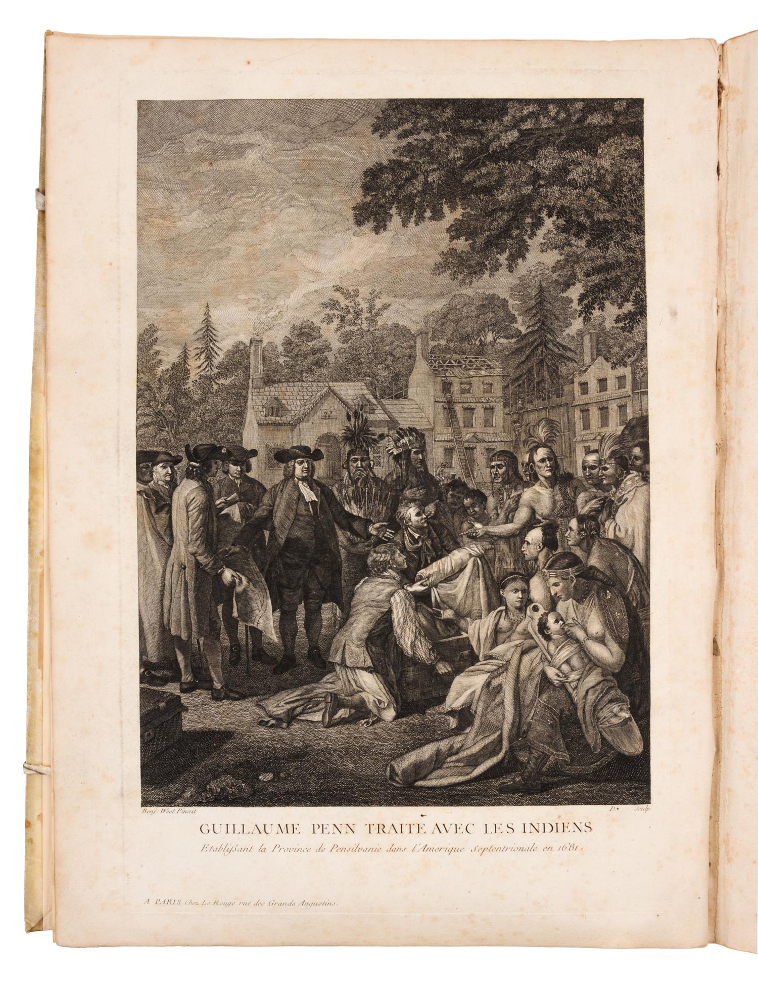 LE ROUGE, George Louis (1712-1790). Atlas Amériquain Septentrional contenant les details des differentes provinces... Paris, 1778