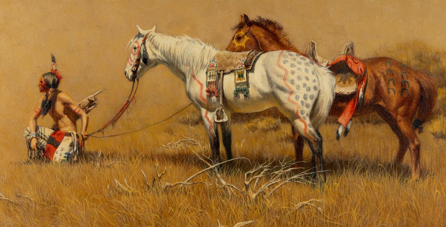 The Captured War Horse